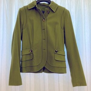 ETCETERA Green Wool jacket